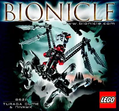 LEGO BIONICLE Turaga Dume & Nivawk • Set 8621 • SetDB