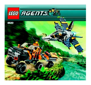 LEGO Agents Mission 3: Gold Hunt • Set 8630 • SetDB