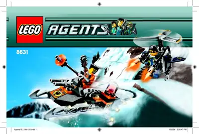 LEGO Agents Mission 1 Jetpack Pursuit • Set 8631 • SetDB