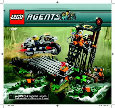 LEGO Agents Mission 2 Swamp Raid • Set 8632 • SetDB