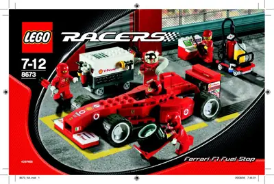 LEGO Ferrari F1 Fuel Stop • Set 8673 • SetDB