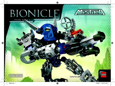LEGO BIONICLE Toa Gali • Set 8688 • SetDB • Merlins Bricks