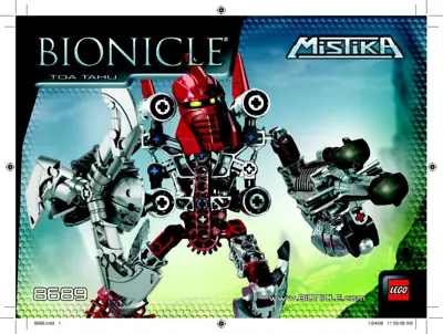 LEGO BIONICLE Toa Tahu • Set 8689 • SetDB • Merlins Bricks