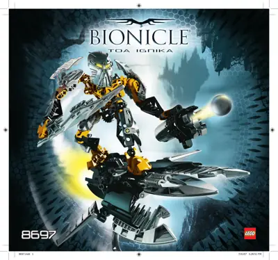 LEGO BIONICLE Toa Ignika • Set 8697 • SetDB • Merlins Bricks