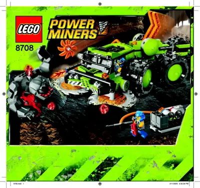 LEGO Power Miners Cave Crusher • Set 8708 • SetDB
