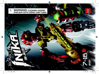 LEGO BIONICLE Toa Jaller • Set 8727 • SetDB • Merlins Bricks