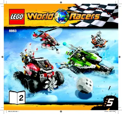 LEGO Racers Blizzard's Peak • Set 8863 • SetDB