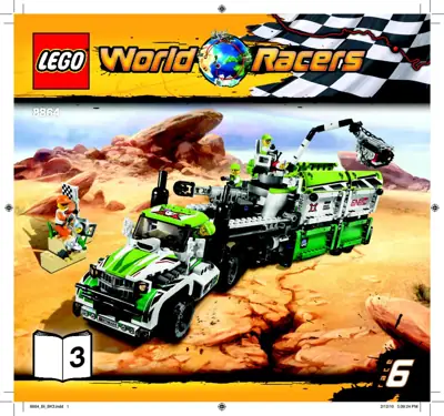 LEGO Racers Desert of Destruction • Set 8864 • SetDB