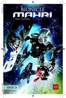 LEGO BIONICLE Toa Nuparu • Set 8913 • SetDB • Merlins Bricks