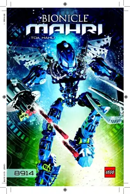 LEGO BIONICLE Toa Hahli • Set 8914 • SetDB • Merlins Bricks