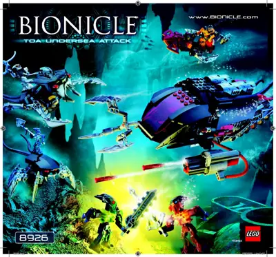 LEGO BIONICLE Toa Undersea Attack • Set 8926 • SetDB