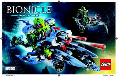 LEGO BIONICLE Lesovikk • Set 8939 • SetDB • Merlins Bricks