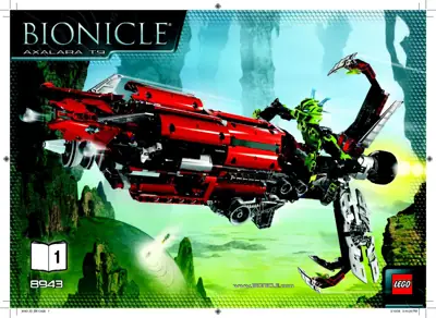 LEGO BIONICLE Axalara T9 • Set 8943 • SetDB • Merlins Bricks