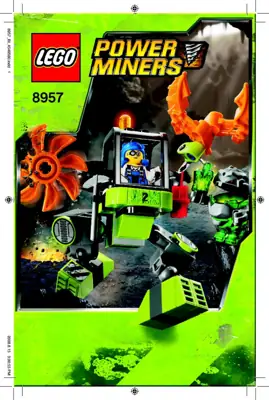 mina LEGO Power Miners Mine Mech • Set 8957 • SetDB