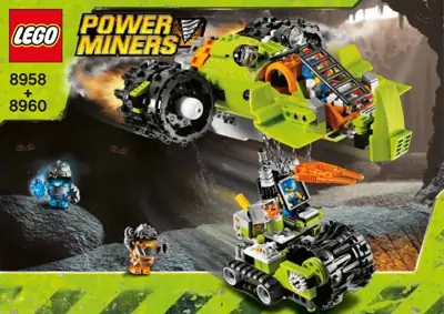LEGO Power Miners Granite Grinder • Set 8958 • SetDB