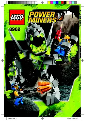 LEGO Power Miners Crystal King • Set 8962 • SetDB
