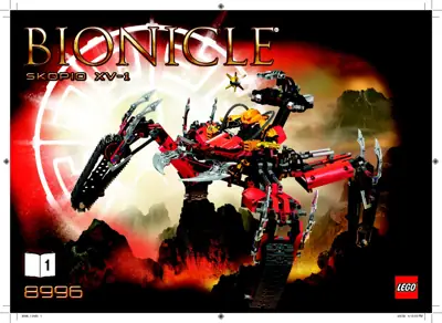 LEGO BIONICLE Skopio XV-1 • Set 8996 • SetDB