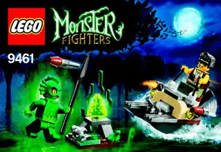 Monster Fighters: The Mummy (9462) and on sale The Swamp Creature (9461)