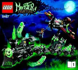 Lego 9467 monster fighters the ghost train online