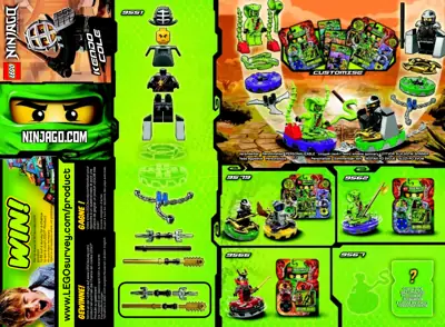 LEGO NINJAGO Kendo Cole • Set 9551 • SetDB • Merlins Bricks