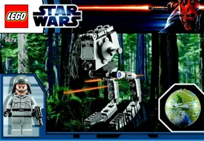 LEGO Star Wars AT-ST & Endor • Set 9679 • SetDB