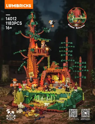 Lumibricks Western Sequoia Bandit Camp – Bauset Für Kreatives Spielen & Konstruieren