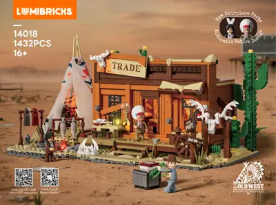 Lumibricks Western Fur Trading Post • Set 14018 • SetDB