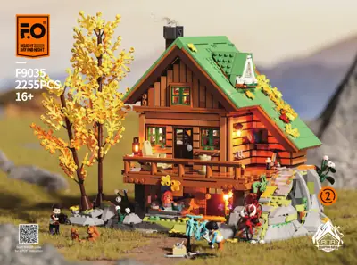 Lumibricks (Funwhole) Mountain Cabin • Set F9035 • SetDB