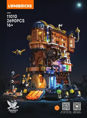 Lumibricks Alchemist's Moving Castle • Set L9103 • SetDB