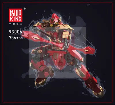 Mould King Five Tiger Generals · HuangZhong • Set 93006