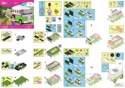 Sluban Camper M38-B0523 - buy construction Toy: prices, reviews, specifications > price in