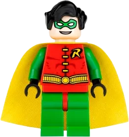 Mini Robin Batman LEGO Batman Robin • Minifig bat009 • SetDB • Merlins Bricks