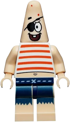 LEGO SpongeBob Patrick Pirate Minifig bob033 SetDB