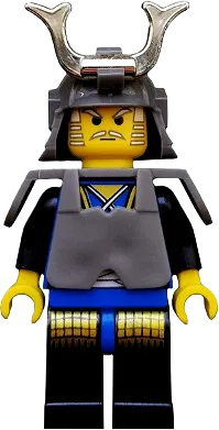LEGO Castle Ninja Shogun Blue with Armor Minifig cas056