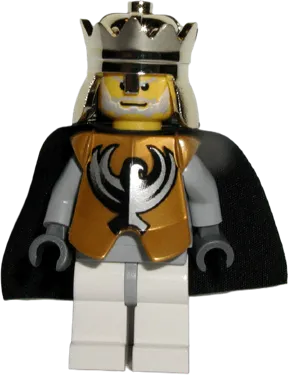 LEGO - Knights Kingdom II - Rascus with Gold Pattern Armor