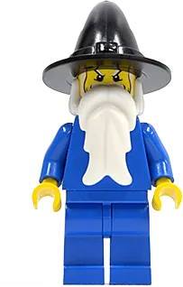 Castle Wizard Pvc LEGO Castle Wizard Black Wizard / Witch Hat • Minifig cas306