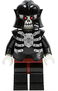 LEGO Castle Fantasy Era Skeleton Warrior 4 White