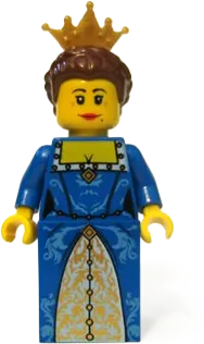 Lego Castle Gold Knight Minifigure cas415 good - MINT