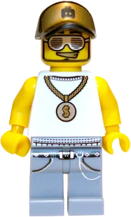 LEGO Minifigures Rapper Series 3 • Minifig col041 • SetDB