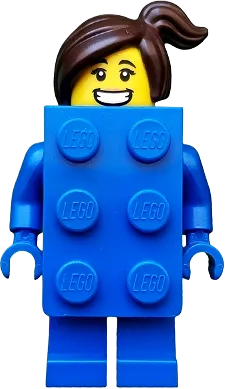 LEGO Minifigures Brick Suit Girl Series 18 Minifig col314