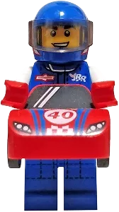 LEGO Minifigures Race Car Guy Series 18 • Minifig col324