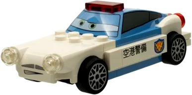 LEGO Cars Finn McMissile Airport Security Minifig crs075