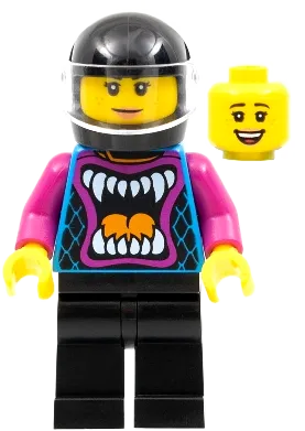 LEGO City Ann McCloud Stuntz Driver • Minifig cty1320