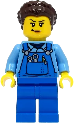 LEGO City Stuntz Crew Female • Minifig cty1500 • SetDB