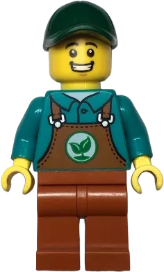 LEGO City Gardener Male Minifig cty1535 SetDB