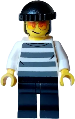 ホッキー LEGO City Bandit Crook Male Dark Orange Jacket