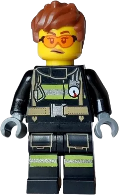 LEGO City Fire Female Minifig cty1748 SetDB