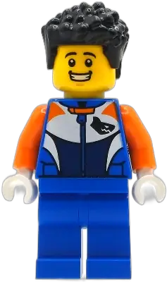LEGO City Bike Racer Male • Minifig cty1996 • SetDB