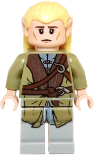 LEGO DIMENSIONS Legolas Olive Green Robe Minifig dim008