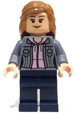 LEGO DIMENSIONS Hermione Granger Sand Blue Jacket over Bright Pink Hoodie